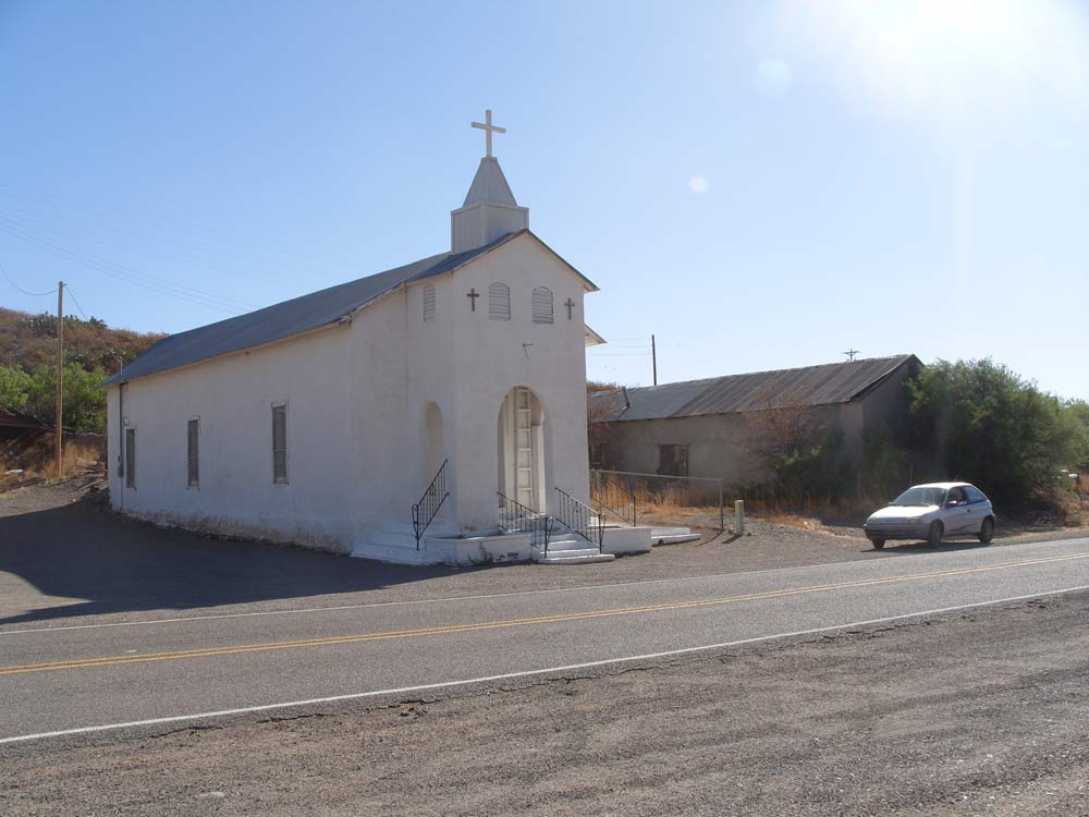 San Jose Catholic Church, built in 1907 - Cuchillo NM