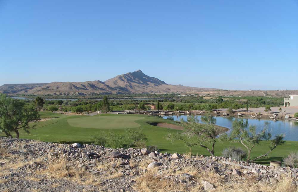 Sierra del Rio Golf Course with Turtleback Mountain