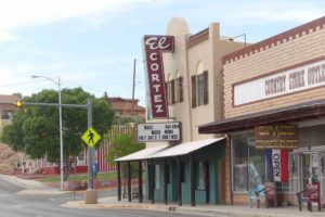 El Cortez theater on Main Street in Truth or Consequences