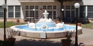 Fountain at the State Veterans Home